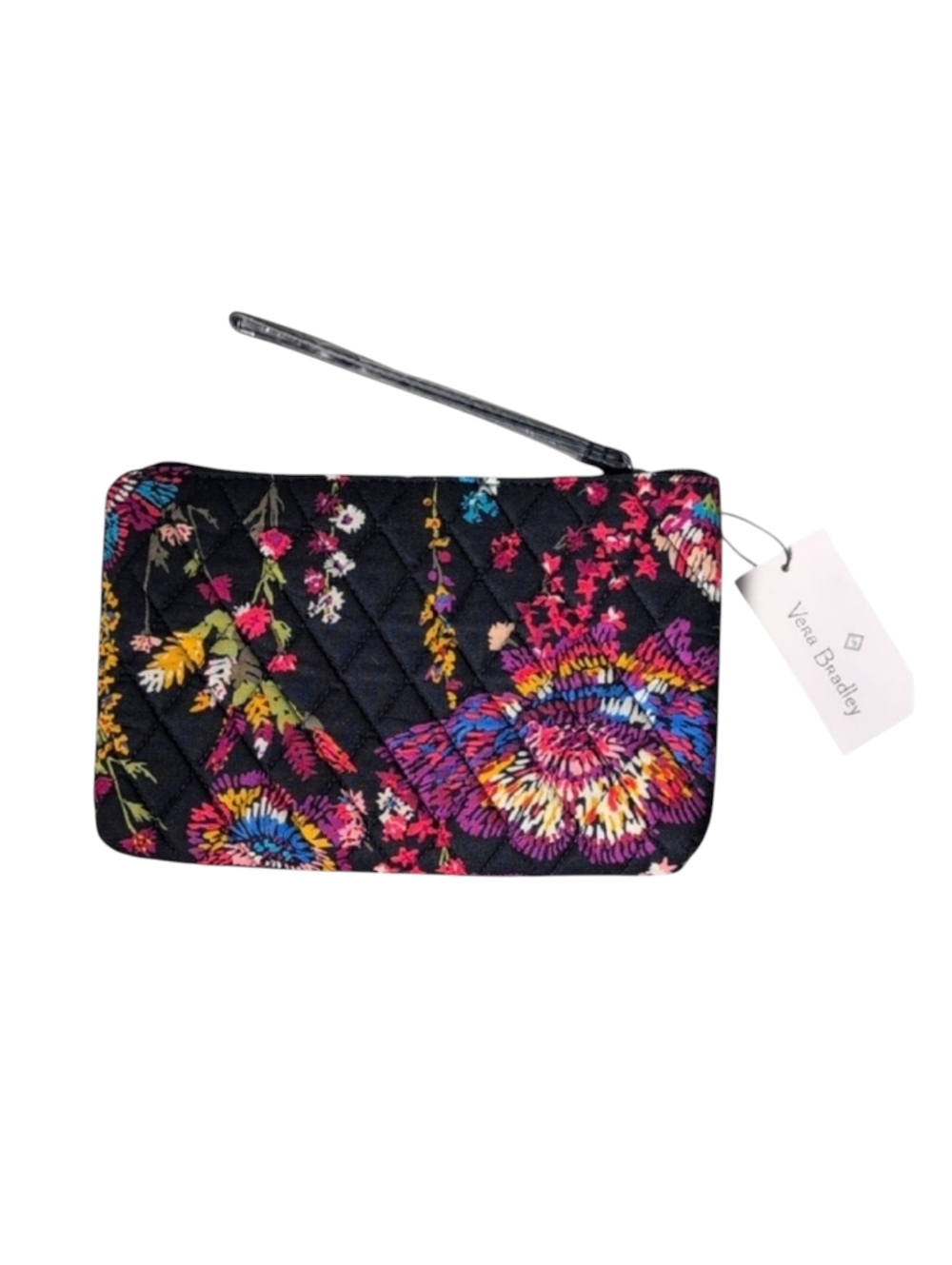 Vera Bradley Escapade Wristlet in Midnight Wildflowers